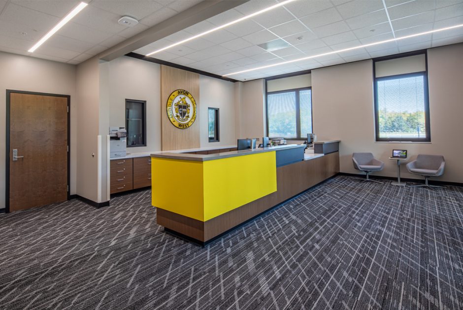 Avon Middle School West Front Office