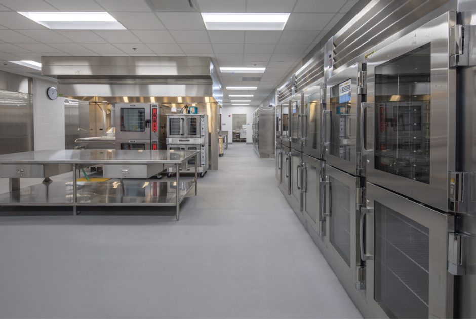 Avon Middle School West Cafeteria Kitchen