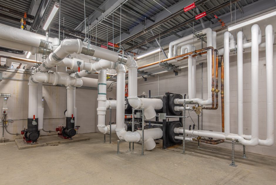 Avon Middle School West Mechanical Room