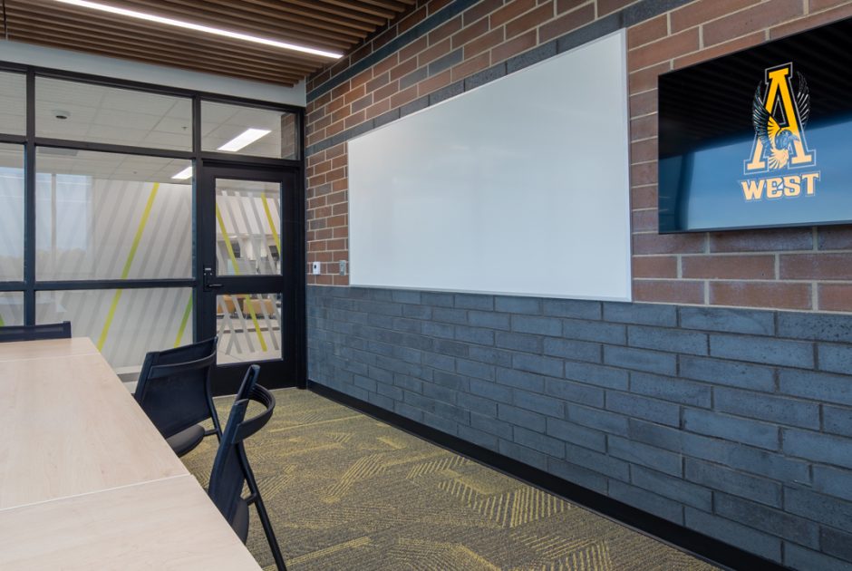 Avon Middle School West Small Instruction Room on the Second Floor