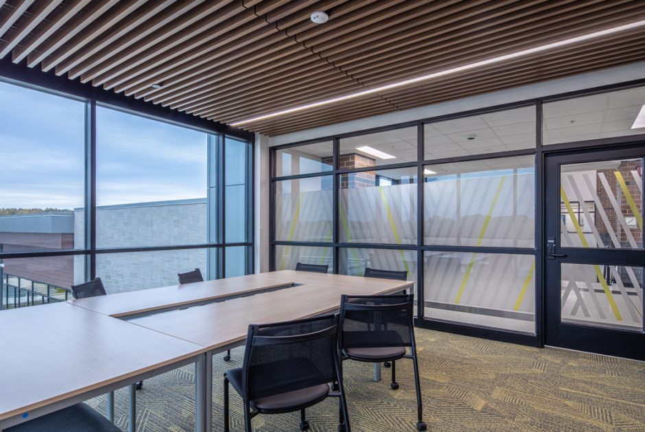 Avon Middle School West Small Instruction Room on the Second Floor