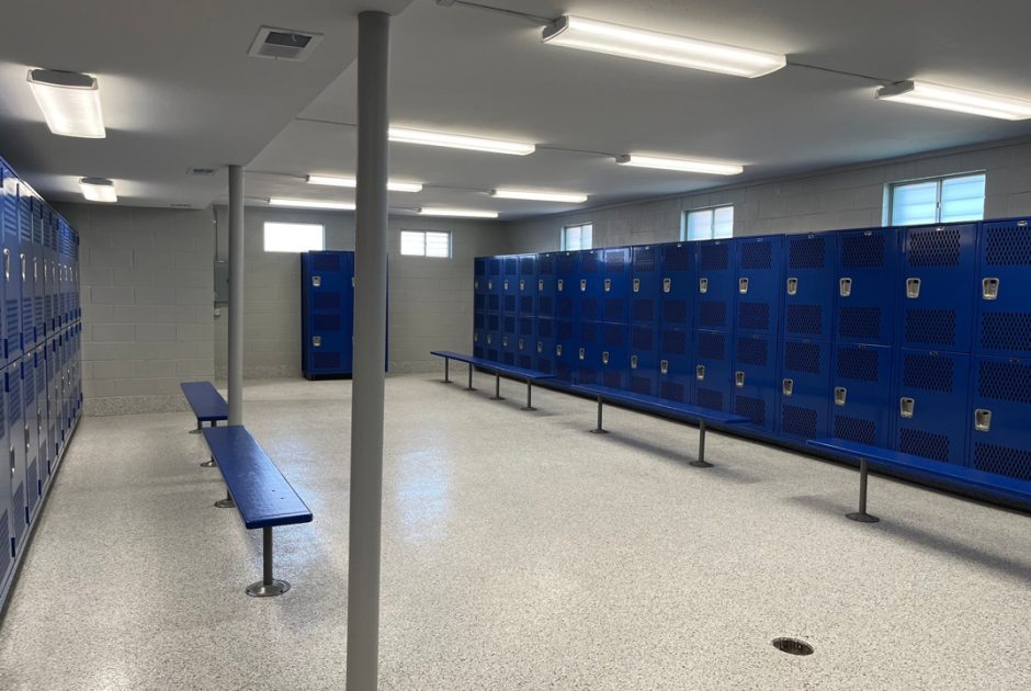 Buna ISD locker room renovation 2