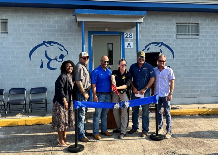 Buna ISD fieldhouse renovation project ribbon cutting