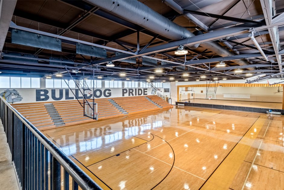 DeKalb County Schools - Lithonia Middle School New Gym Ceiling