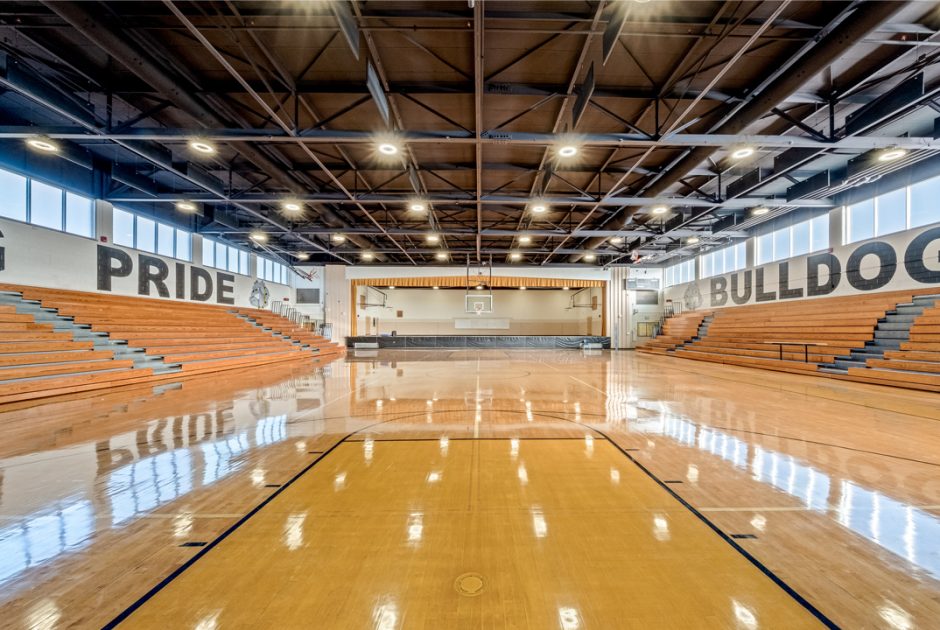 DeKalb County Schools - Lithonia Middle School New Gym Ceiling
