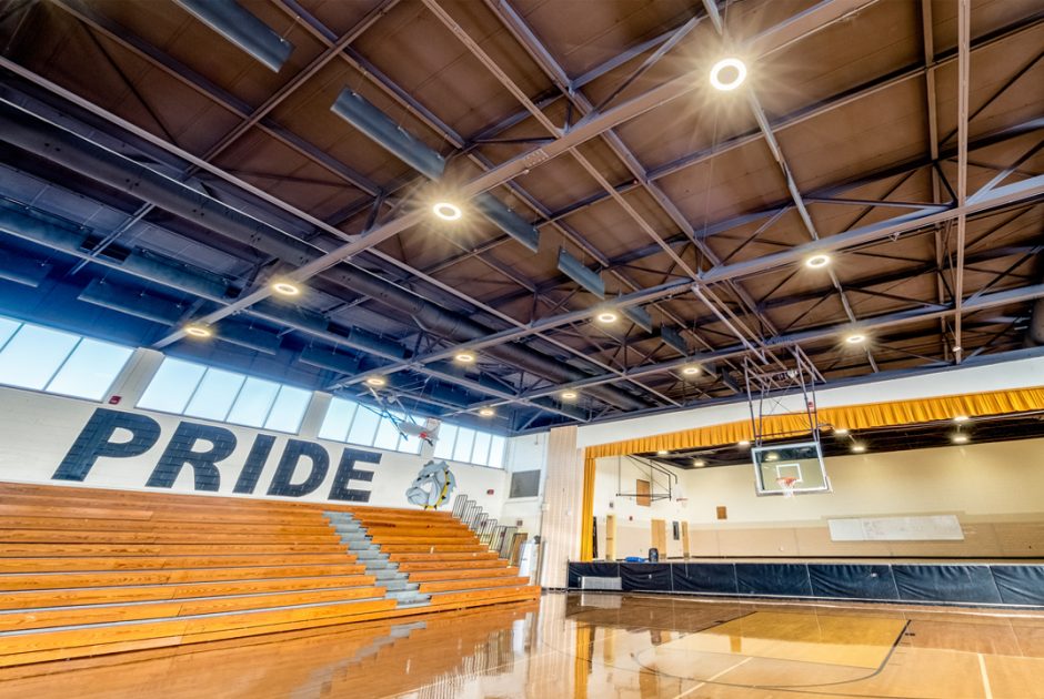 DeKalb County Schools - Lithonia Middle School New Gym Ceiling