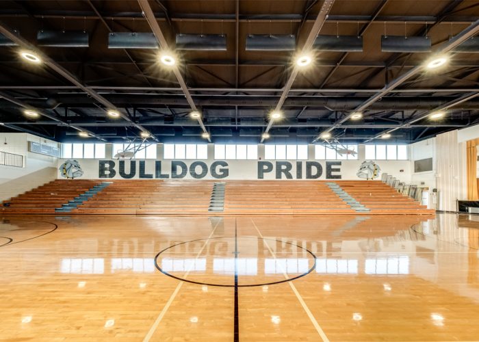 DeKalb County Schools - Lithonia Middle School New Gym Ceiling