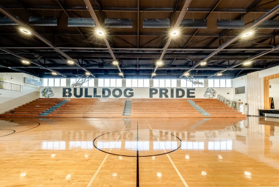 DeKalb County Schools - Lithonia Middle School New Gym Ceiling