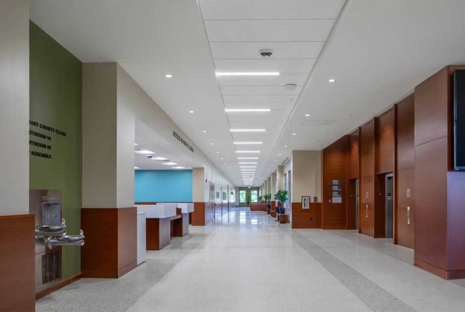 Elkhart County Courthouse Corridor