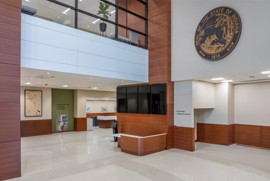Elkhart County Courthouse 1st Floor Rotunda Front Desk