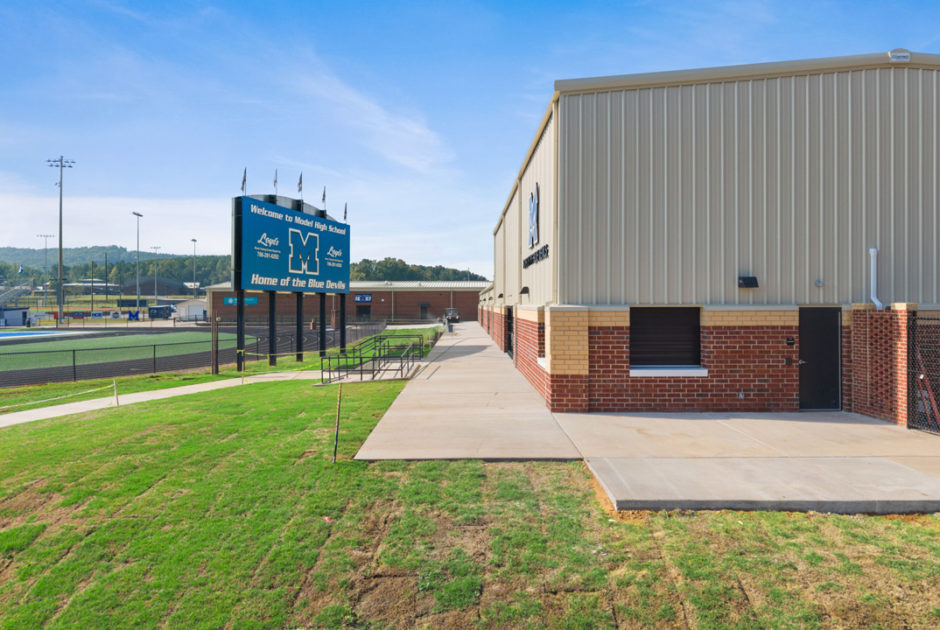 Floyd County Schools Model High School New Athletic Facility Exterior