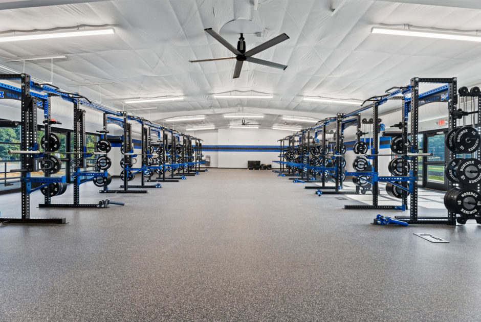 Floyd County Schools Model High School New Athletic Facility Weight Room