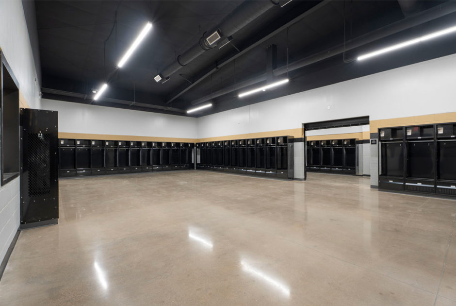 Floyd County Schools - Pepperell High School New Athletic Facility Locker Room