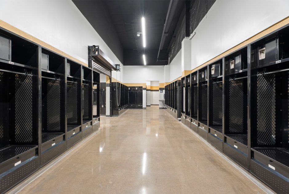 Floyd County Schools - Pepperell High School New Athletic Facility Locker Room