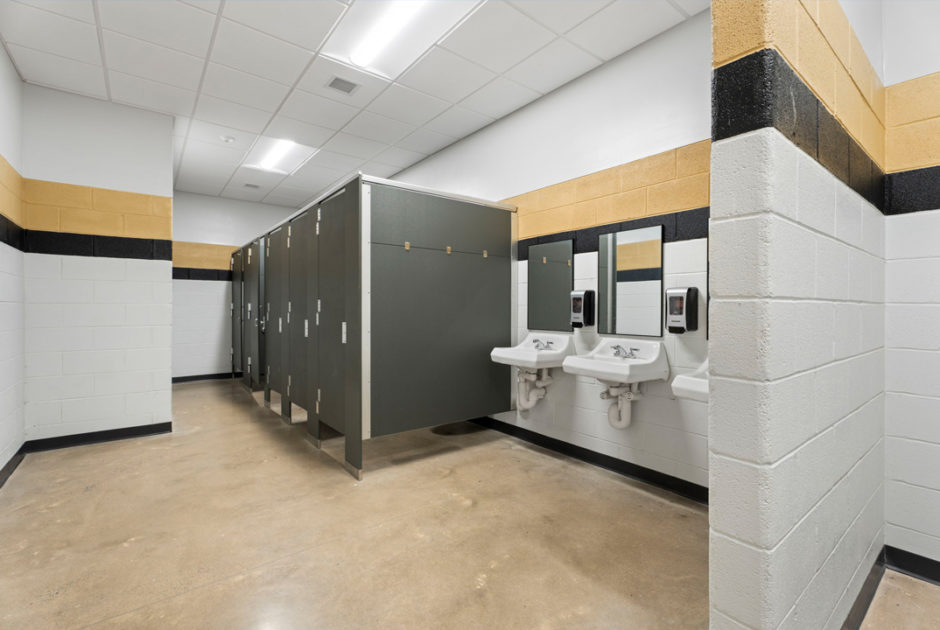 Floyd County Schools - Pepperell High School New Athletic Facility Restrooms