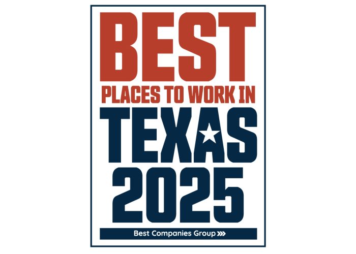 Texas Best Places to Work in 2025 Logo