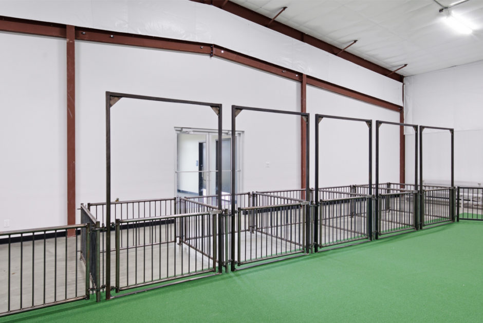 Interior of Tattnall County Schools New Agriculture Building