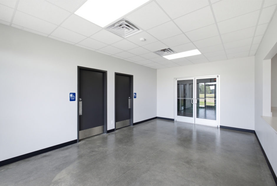 Interior of Tattnall County Schools New Agriculture Building