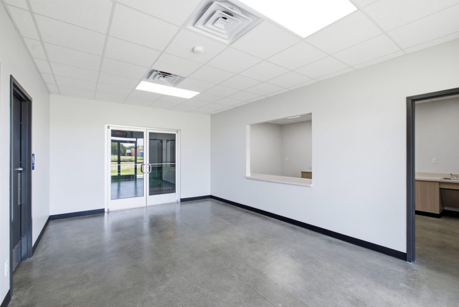 Interior of Tattnall County Schools New Agriculture Building