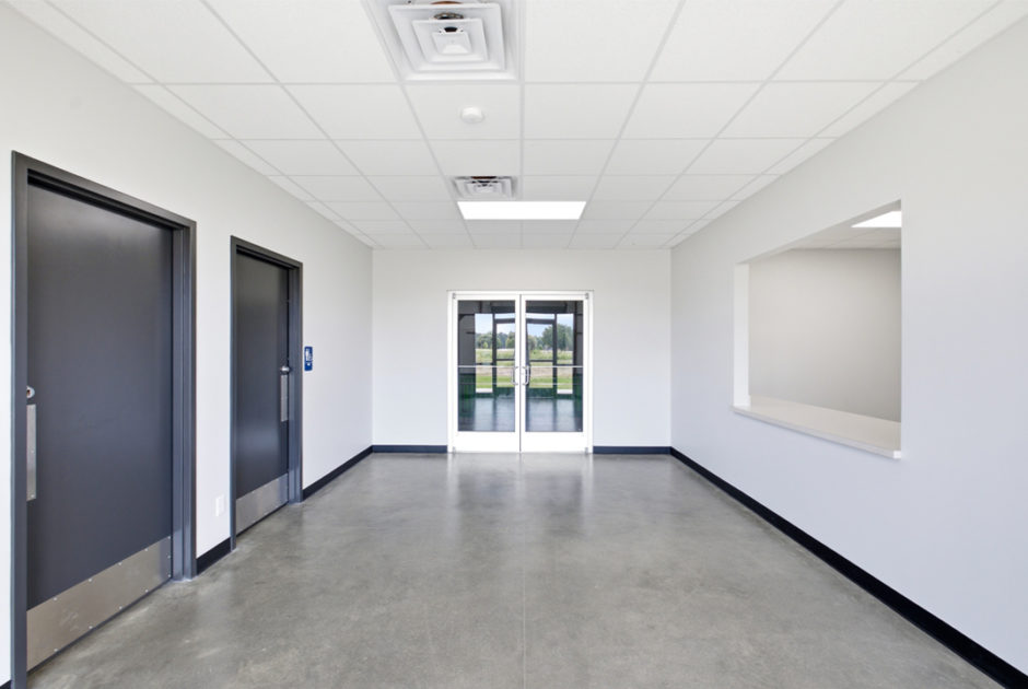 Interior of Tattnall County Schools New Agriculture Building