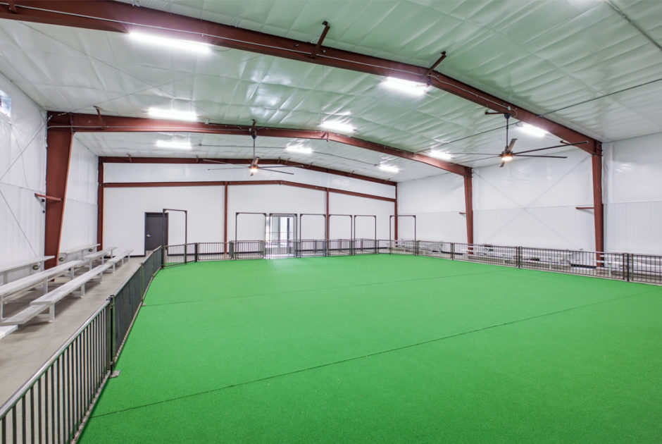 Interior of Tattnall County Schools New Agriculture Building