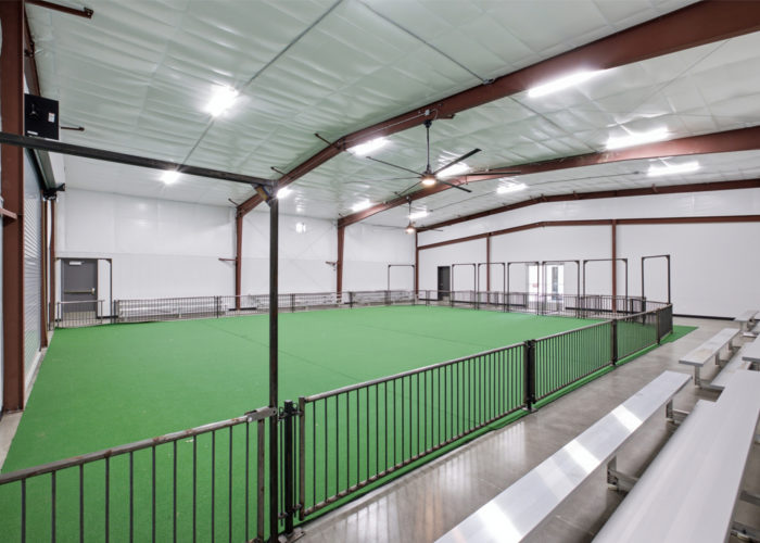 Interior of Tattnall County Schools New Agriculture Building