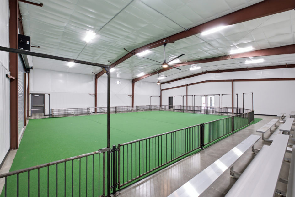 Interior of Tattnall County Schools New Agriculture Building