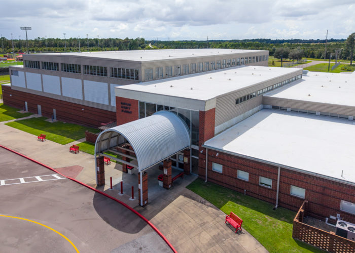 Aerial of McIntosh County Academy