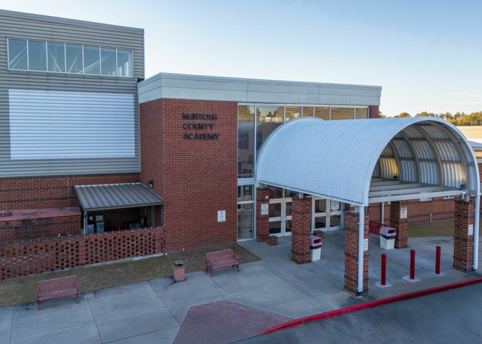 McIntosh County Academy Exterior