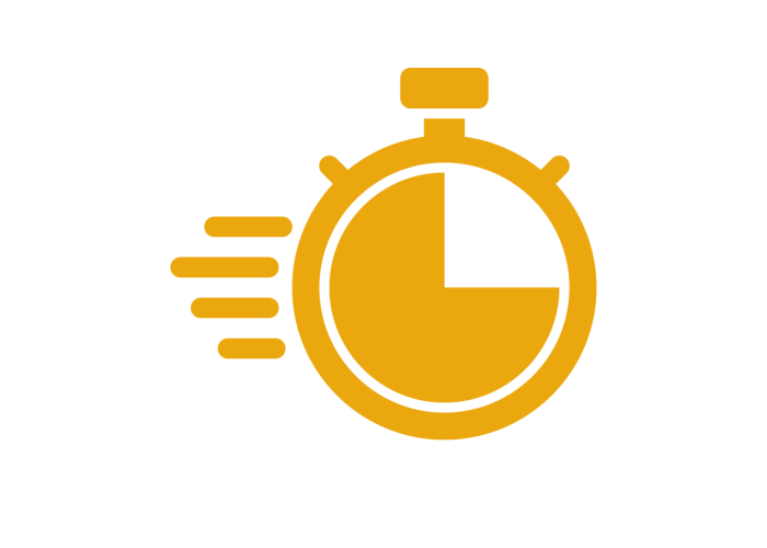 Faster Project Schedule Icon