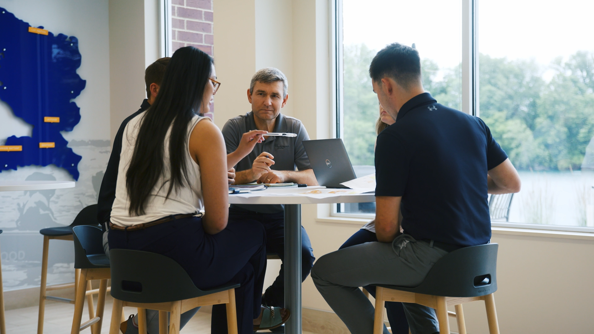 Performance Services' performance assurance team collaborating
