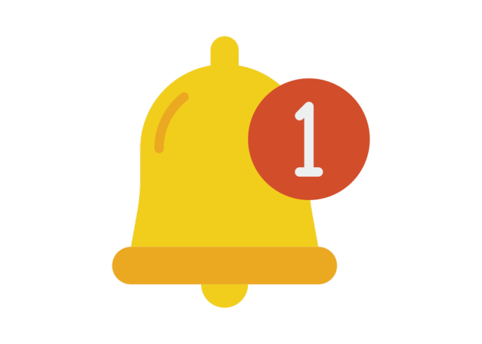Icon depicting an alert