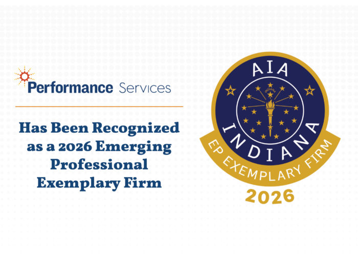 Performance Services Earns 2026 AIA Indiana Emerging Professional Exemplary Firm Recognition