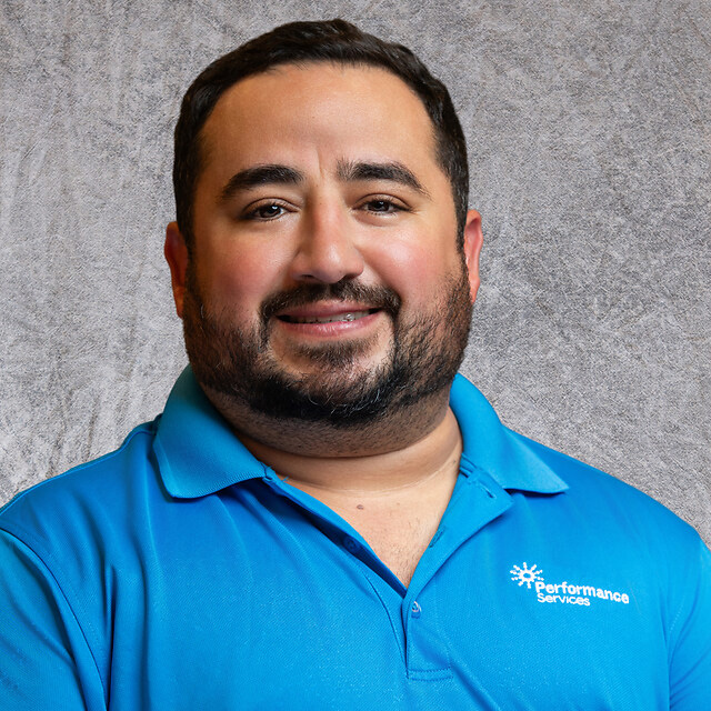 Bayron Paz Headshot, Superintendent at Performance Services